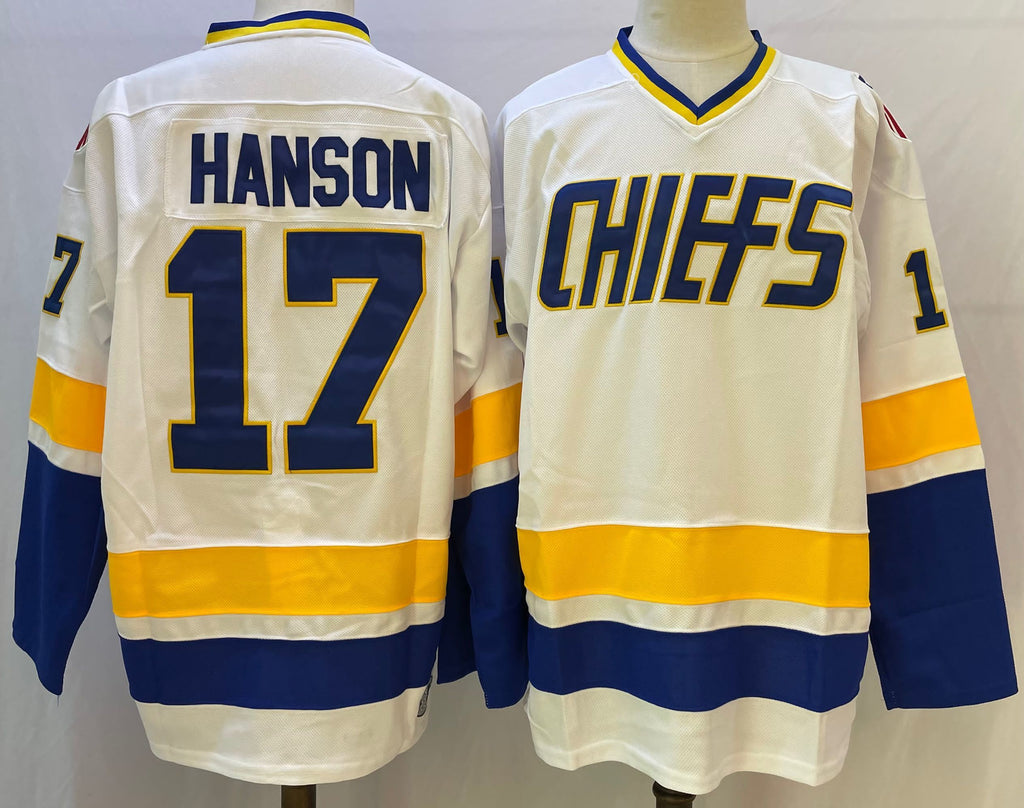 Charlestown Chiefs Retro Jersey - Hanson Edition