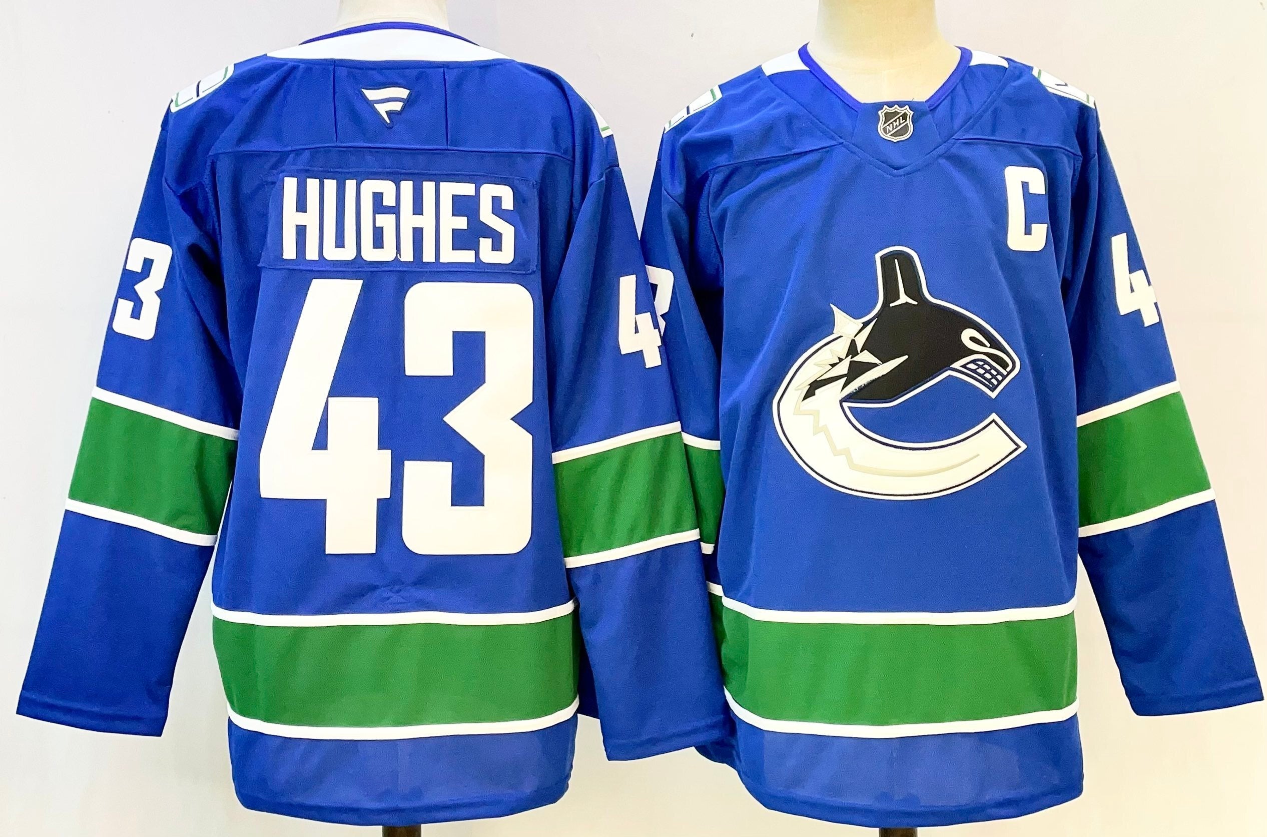 Vancouver Canucks Jersey - Hughes Edition