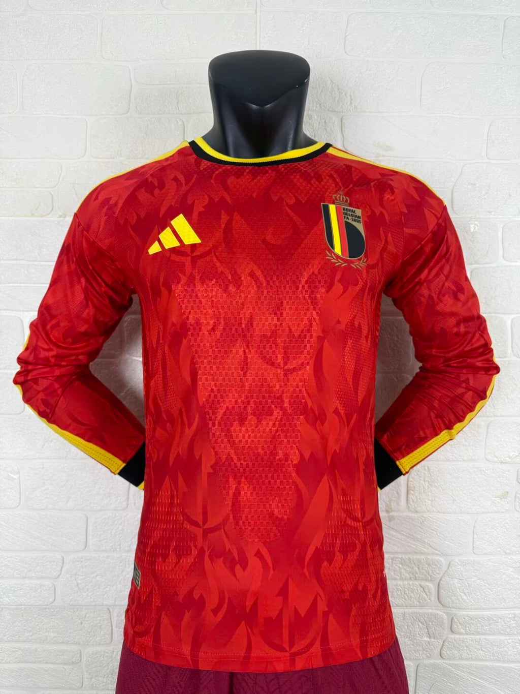 Belgium Home Jersey 2025-26 Full Sleeve