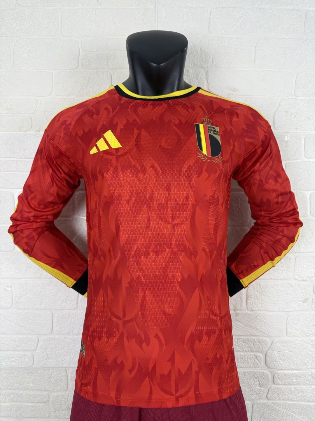 Belgium Home Jersey 2025-26 Full Sleeve