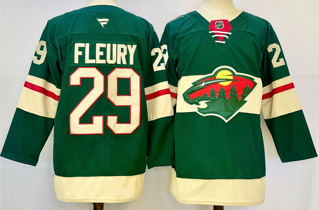 Minnesota Wild Jersey - Fleury Edition