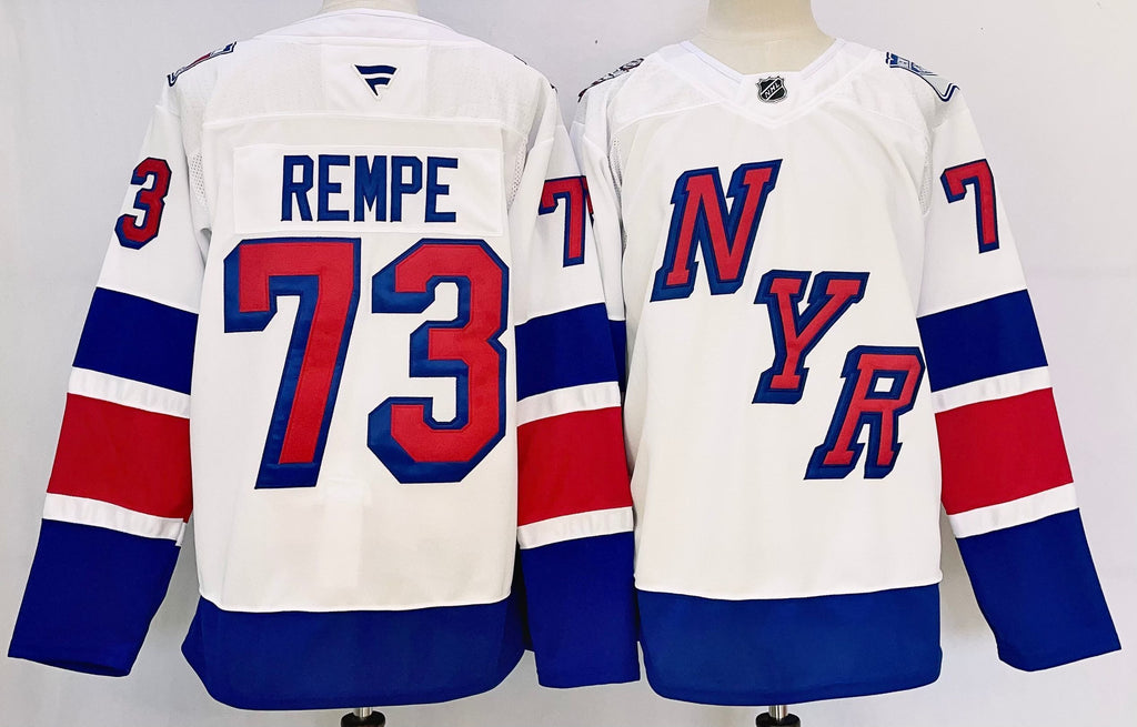 New York Rangers Jersey - Rempe Edition