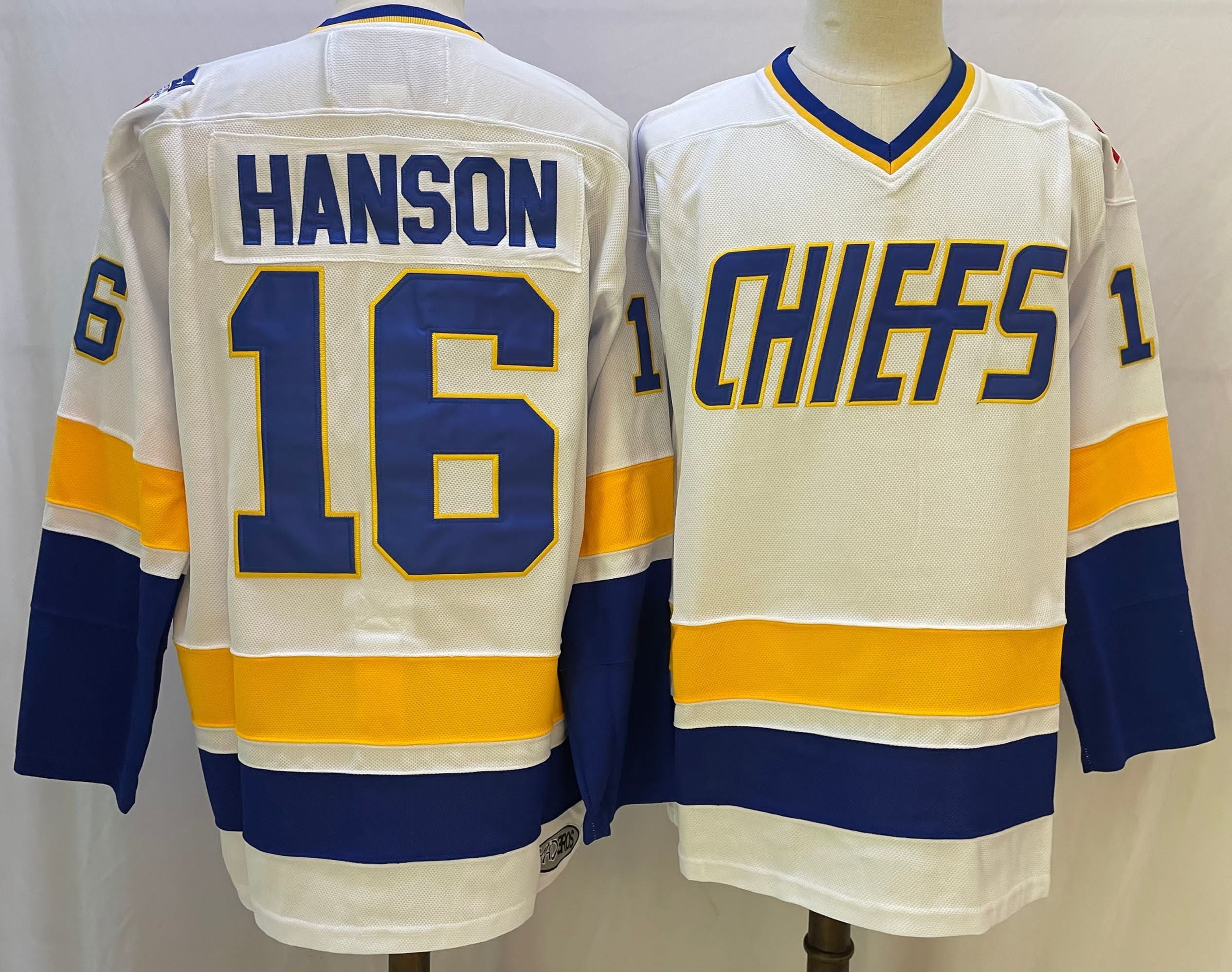 Charlestown Chiefs Retro Jersey - Hanson Edition
