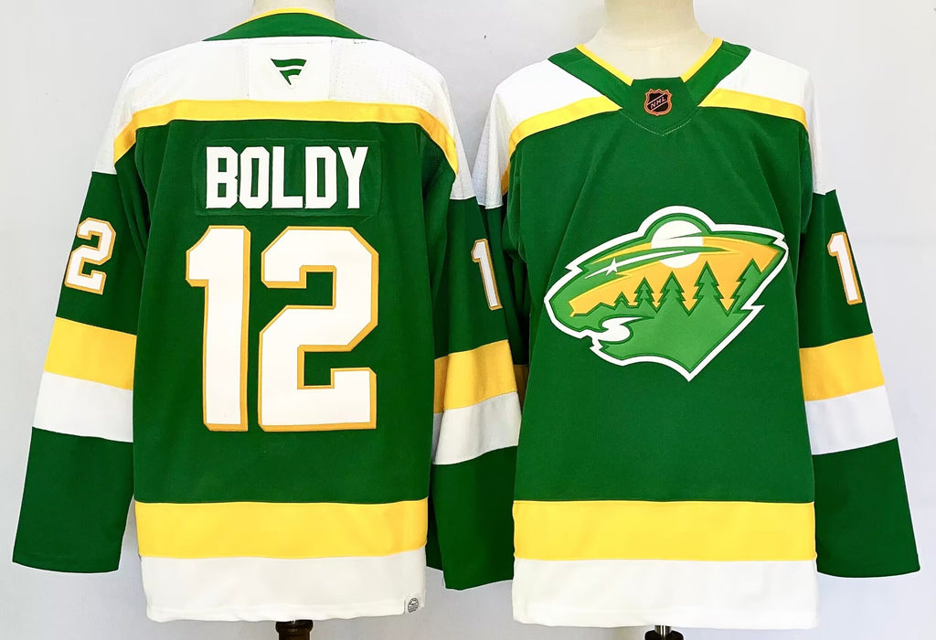 Minnesota Wild Jersey - Boldy Edition