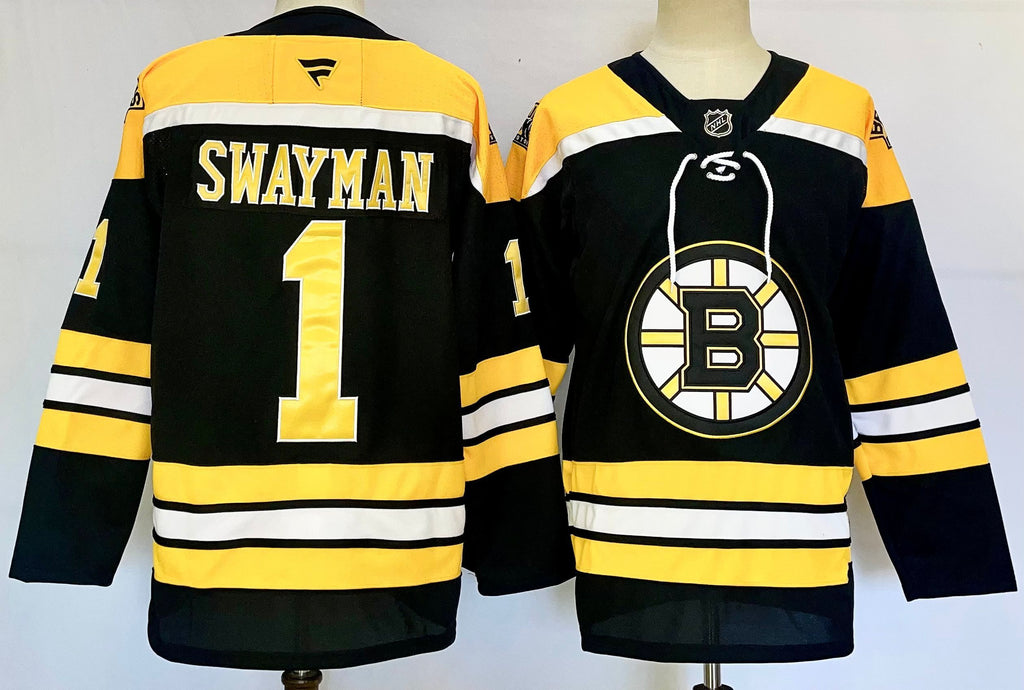 Boston Bruins Jersey - Swayman Edition