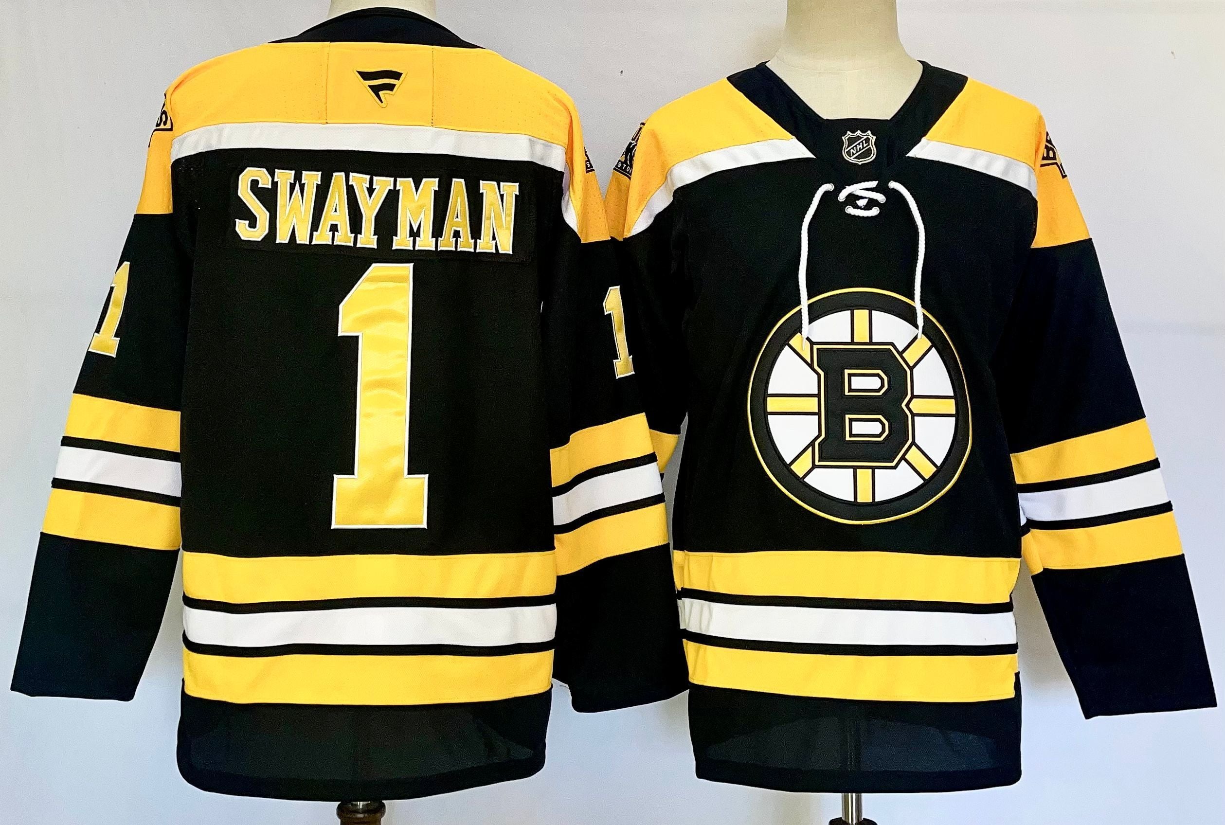Boston Bruins Jersey - Swayman Edition