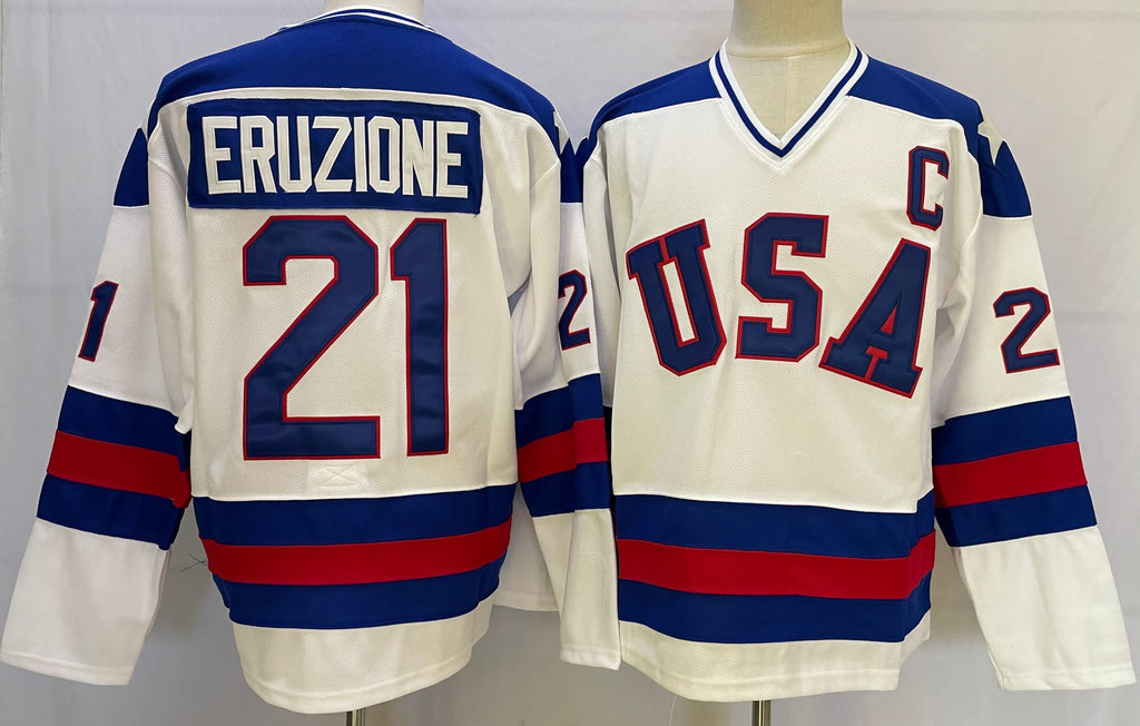 USA National Team Retro Jersey - Eruzione Edition