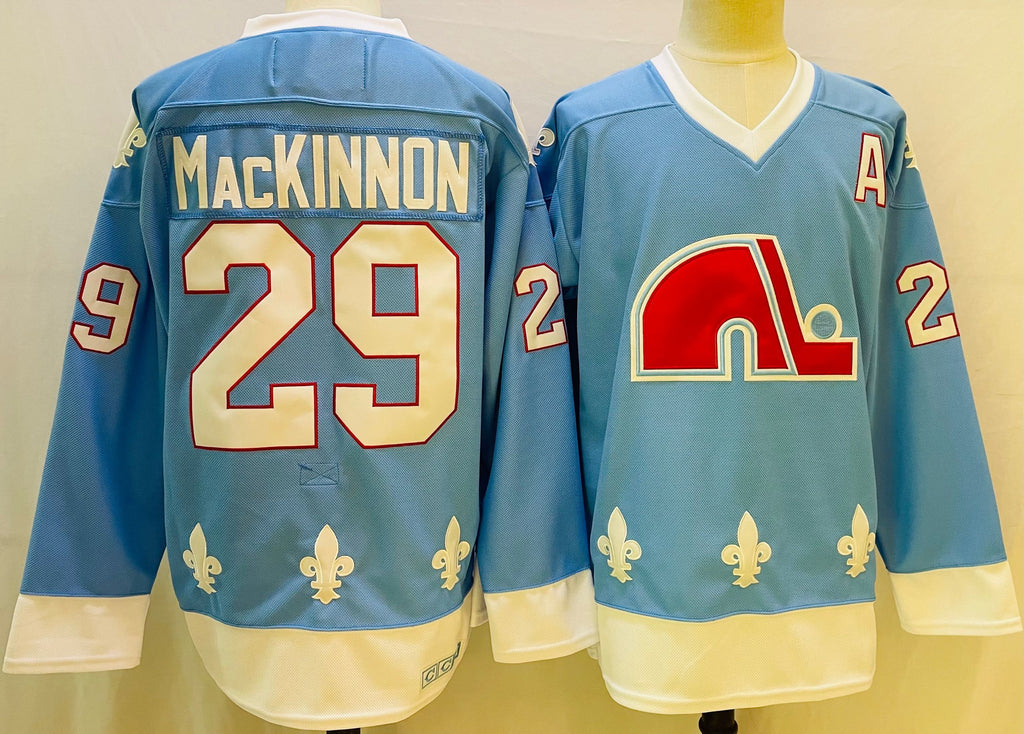 Quebec Nordiques Retro Jersey - MacKinnon Edition