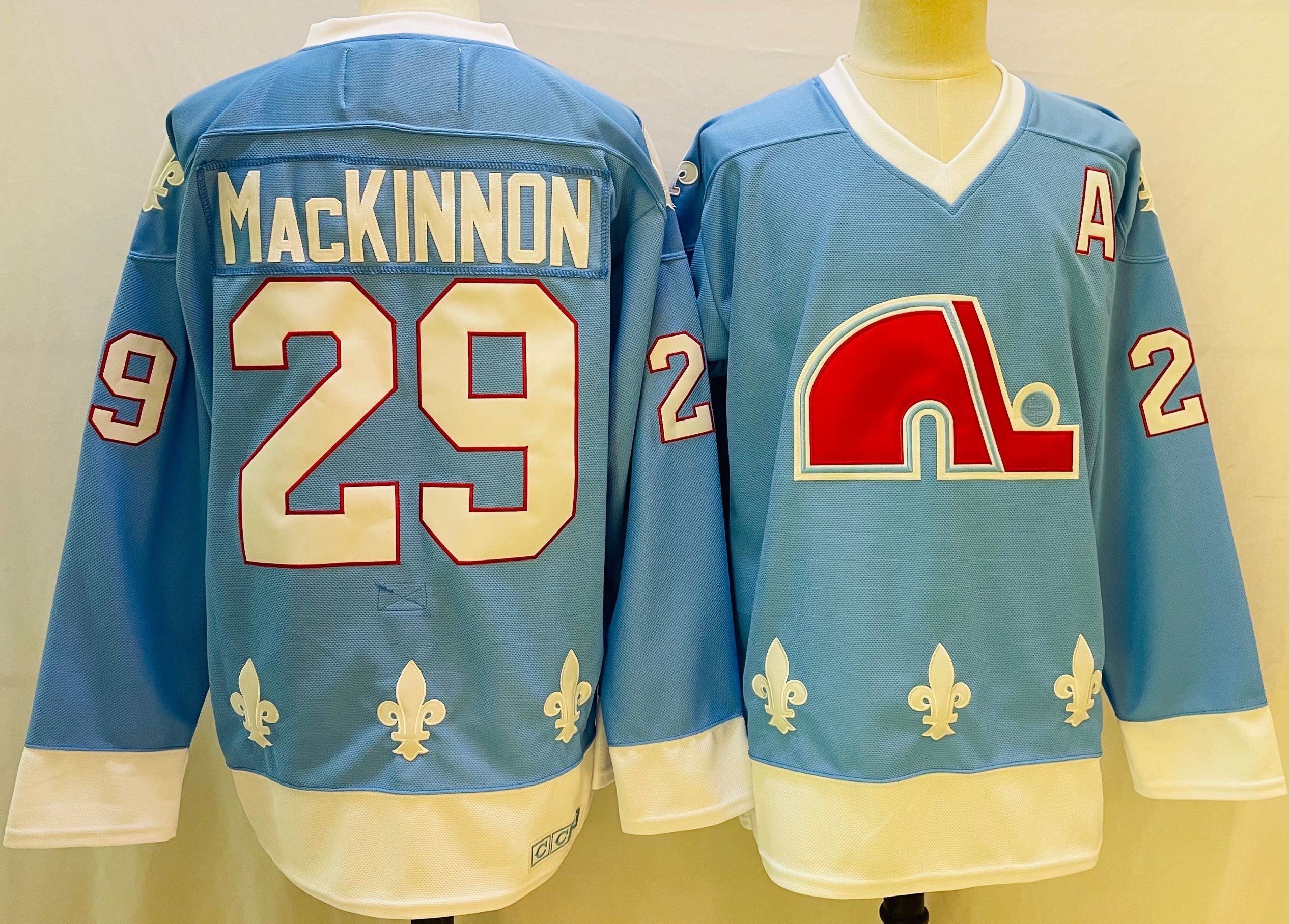 Quebec Nordiques Retro Jersey - MacKinnon Edition