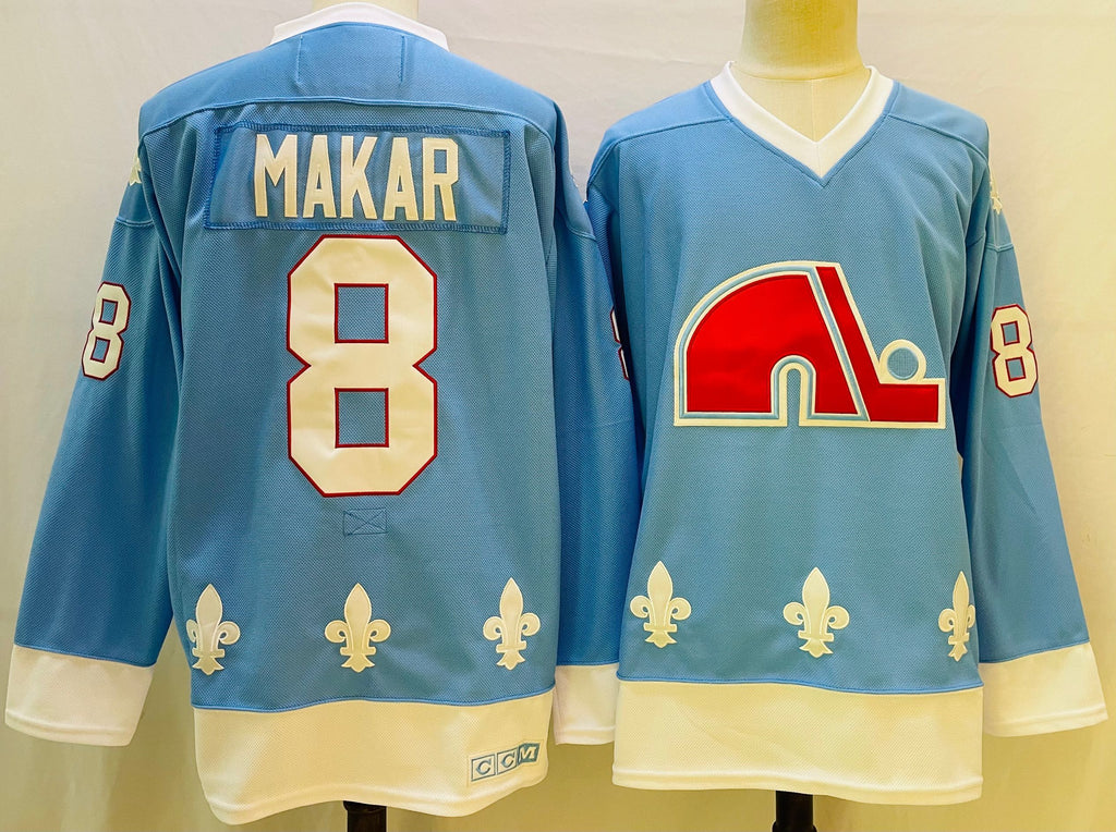 Quebec Nordiques Retro Jersey - Makar Edition