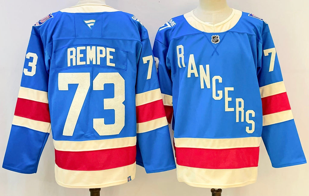 New York Rangers Jersey - Rempe Edition
