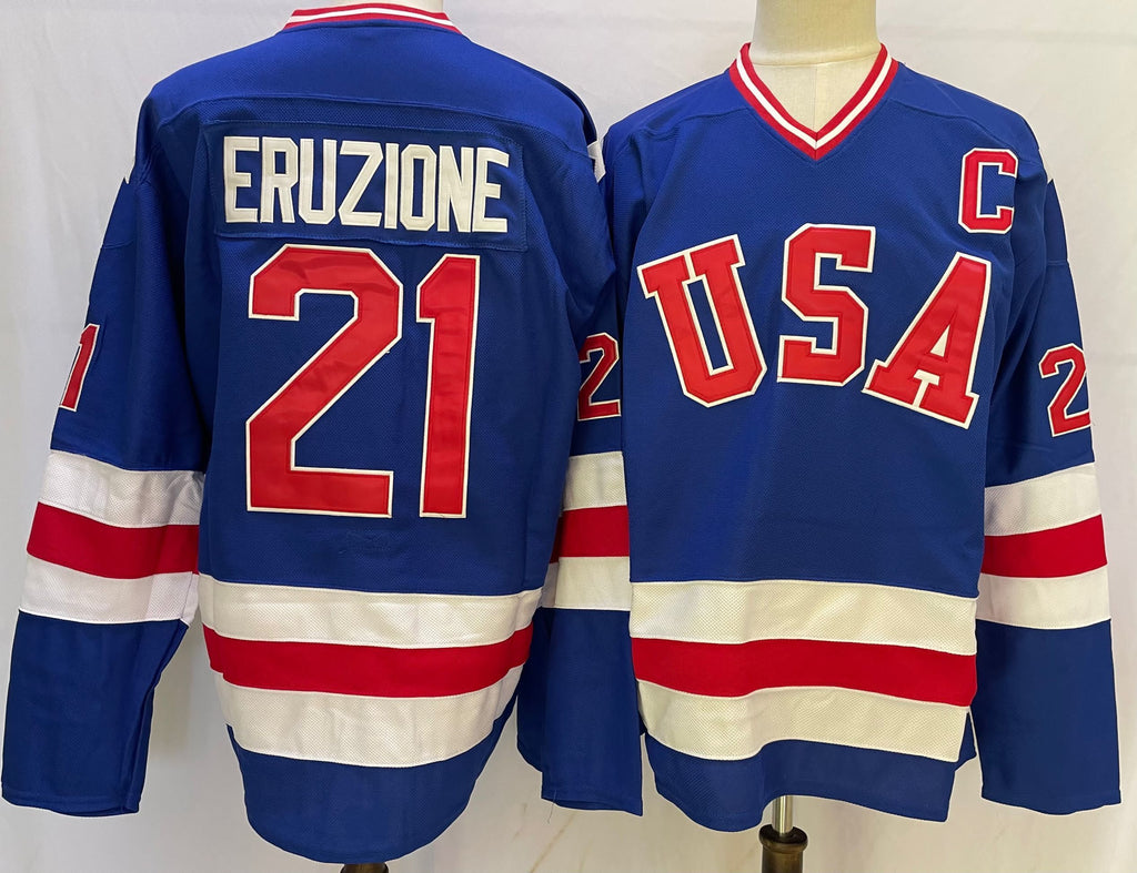 USA National Team Retro Jersey - Eruzione Edition