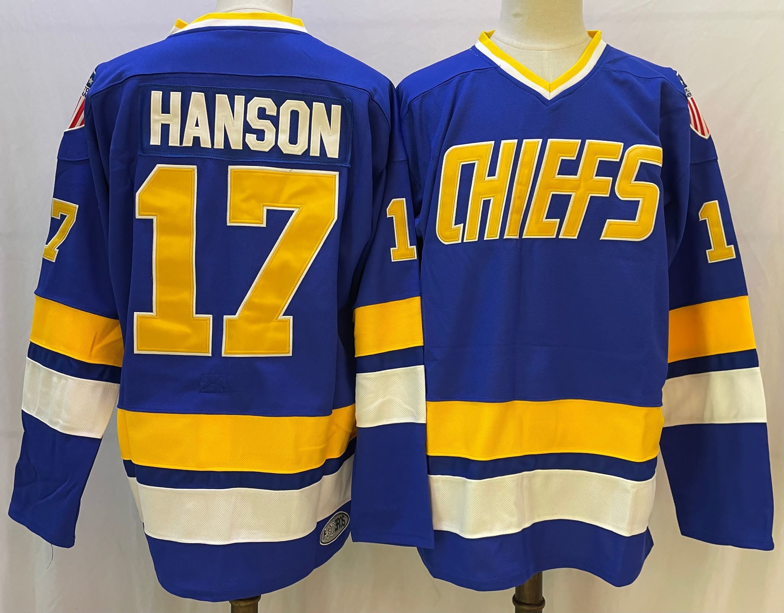 Charlestown Chiefs Retro Jersey - Hanson Edition