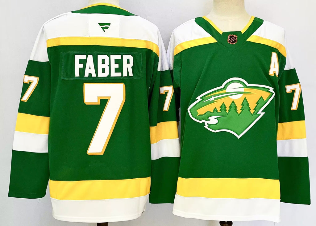Minnesota Wild Jersey - Faber Edition