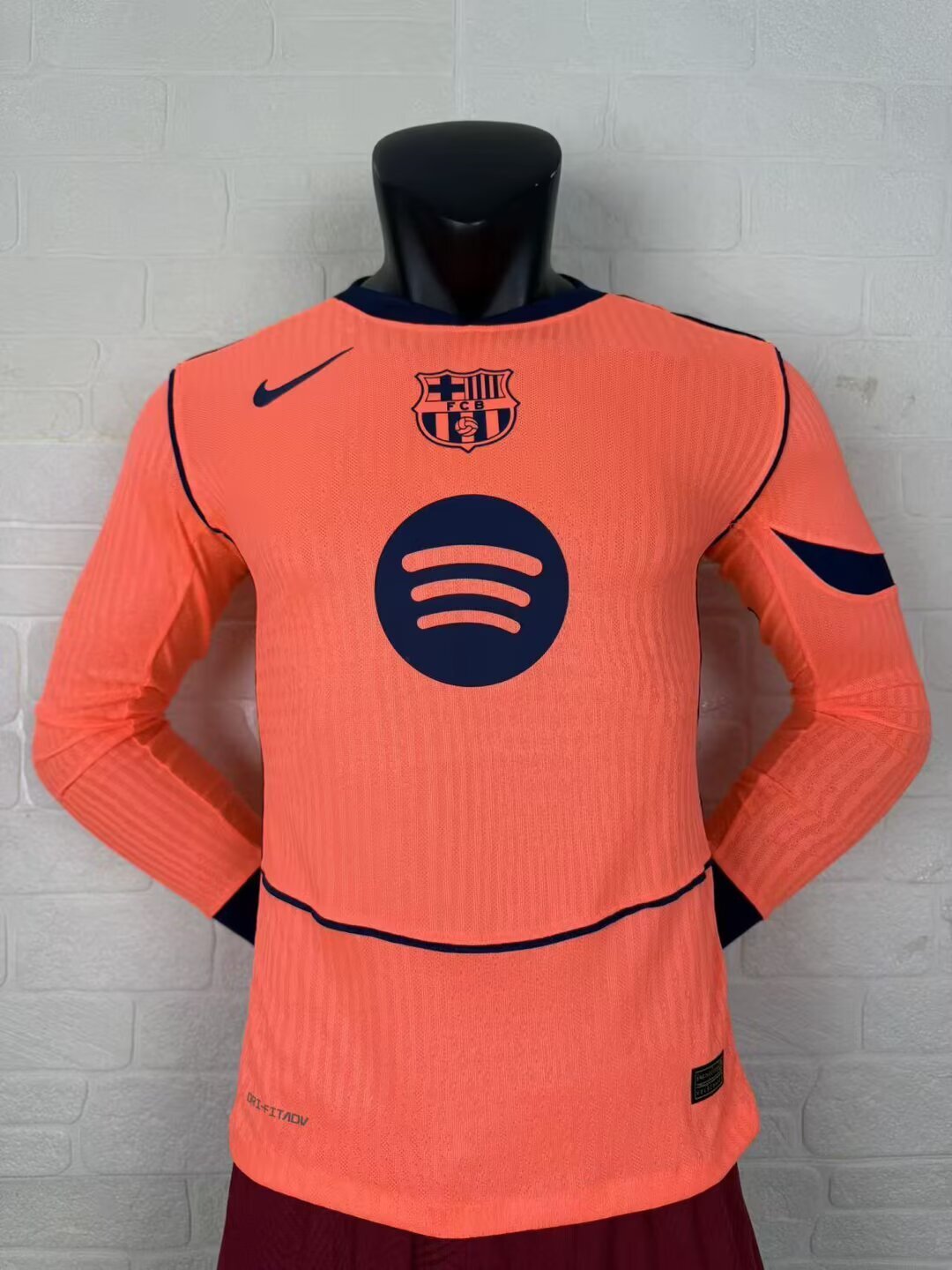 Barcelona Away Jersey 2025-26 Full Sleeve